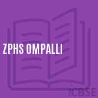 Zphs Ompalli Secondary School Logo