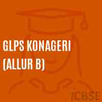 Glps Konageri (Allur B) Primary School Logo