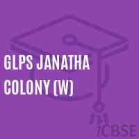 Glps Janatha Colony (W) Primary School Logo