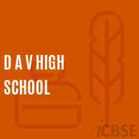 D A V High School Logo