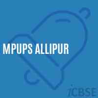 Mpups Allipur Middle School Logo