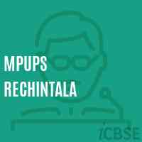 Mpups Rechintala Middle School Logo