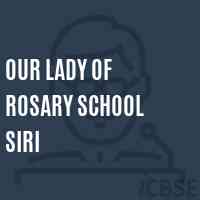 Our Lady of Rosary School Siri Logo