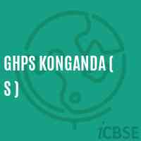 Ghps Konganda ( S ) Middle School Logo