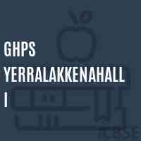 Ghps Yerralakkenahalli Middle School Logo