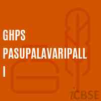 Ghps Pasupalavaripalli Middle School Logo