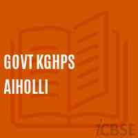 Govt Kghps Aiholli Middle School Logo
