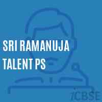 Sri Ramanuja Talent Ps Primary School Logo