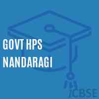 Govt Hps Nandaragi Middle School Logo