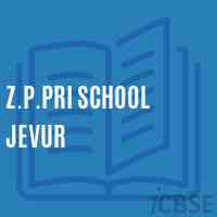 Z.P.Pri School Jevur Logo