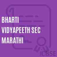 Bharti Vidyapeeth Sec Marathi High School Logo