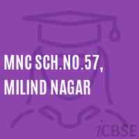 Mnc Sch.No.57, Milind Nagar Primary School Logo