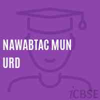 Nawabtac Mun Urd Middle School Logo