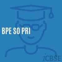 Bpe So Pri Primary School Logo