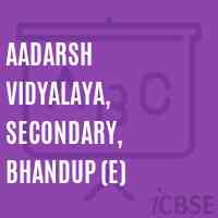 Aadarsh Vidyalaya, Secondary, Bhandup (E) Secondary School Logo