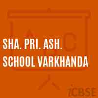 Sha. Pri. Ash. School Varkhanda Logo