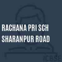 Rachana Pri Sch Sharanpur Road Primary School Logo