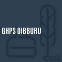 Ghps Dibburu Middle School Logo