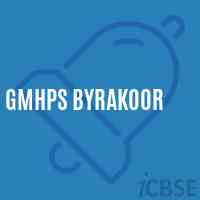 Gmhps Byrakoor Middle School Logo