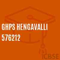 Ghps Hengavalli 576212 Middle School Logo