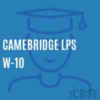 Camebridge Lps W-10 Primary School Logo