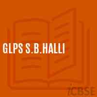 Glps S.B.Halli Primary School Logo
