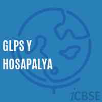 Glps Y Hosapalya Primary School Logo