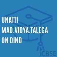 Unatti Mad.Vidya.Talegaon Dind Secondary School Logo