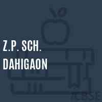 Z.P. Sch. Dahigaon Primary School Logo