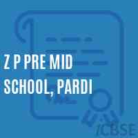 Z P Pre Mid School, Pardi Logo