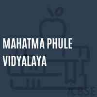 Mahatma Phule Vidyalaya High School Logo