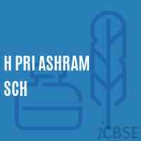 H Pri Ashram Sch Middle School Logo