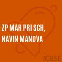 Zp Mar Pri Sch, Navin Mandva Primary School Logo