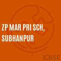 Zp Mar Pri Sch, Subhanpur Primary School Logo