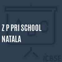 Z P Pri School Natala Logo