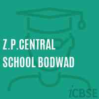 Z.P.Central School Bodwad Logo
