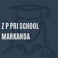 Z P Pri School Markanda Logo