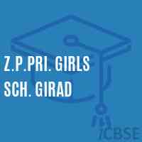 Z.P.Pri. Girls Sch. Girad Primary School Logo