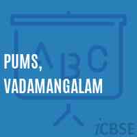 PUMS, Vadamangalam Middle School Logo
