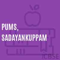 Pums, Sadayankuppam Middle School Logo