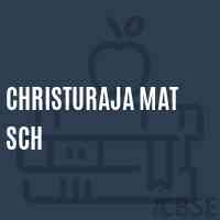 Christuraja Mat Sch School Logo