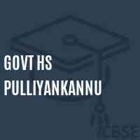 Govt Hs Pulliyankannu High School Logo