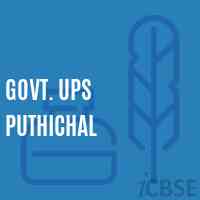 Govt. Ups Puthichal Middle School Logo