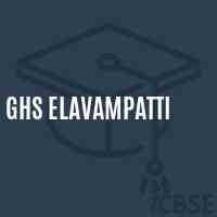 Ghs Elavampatti Secondary School Logo