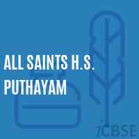 All Saints H.S. Puthayam School Logo