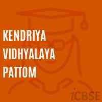 Kendriya Vidhyalaya Pattom Senior Secondary School Logo