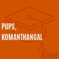 Pups, Komanthangal Primary School Logo