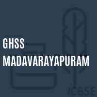Ghss Madavarayapuram High School Logo