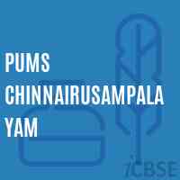 Pums Chinnairusampalayam Middle School Logo