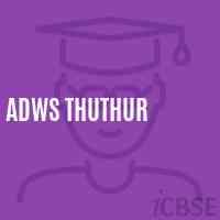Adws Thuthur Primary School Logo
